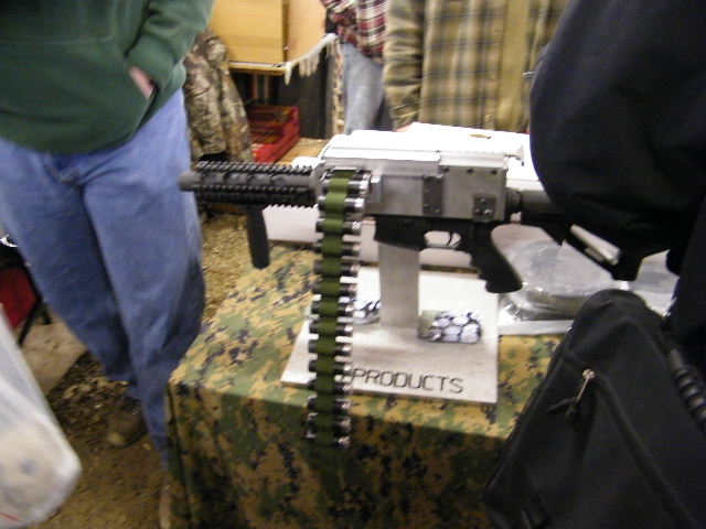 12 Gauge AR 15 Upper machine gun HUNTING INDIANA